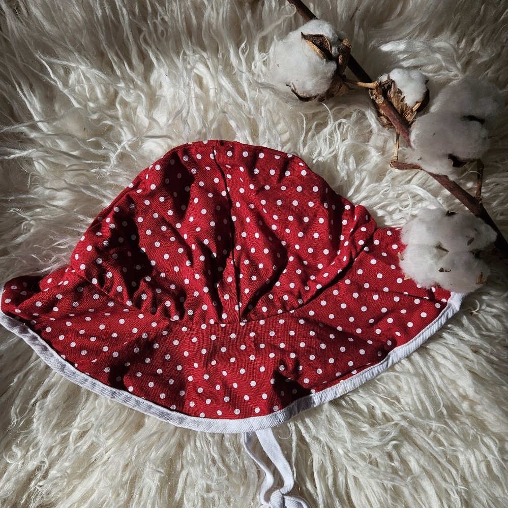 Polka Dot Kids Sun Hat